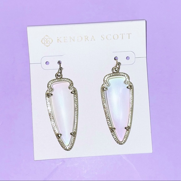 COPY - Clear Iridescent Sky Earrings - Picture 1 of 1